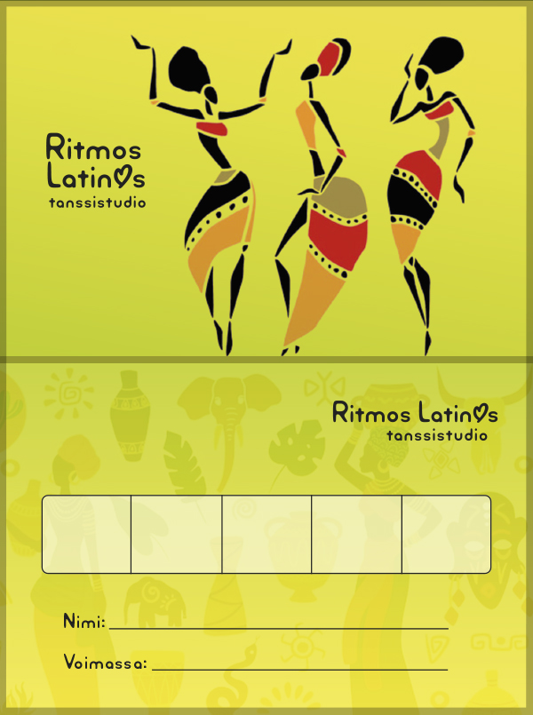 Dance card design